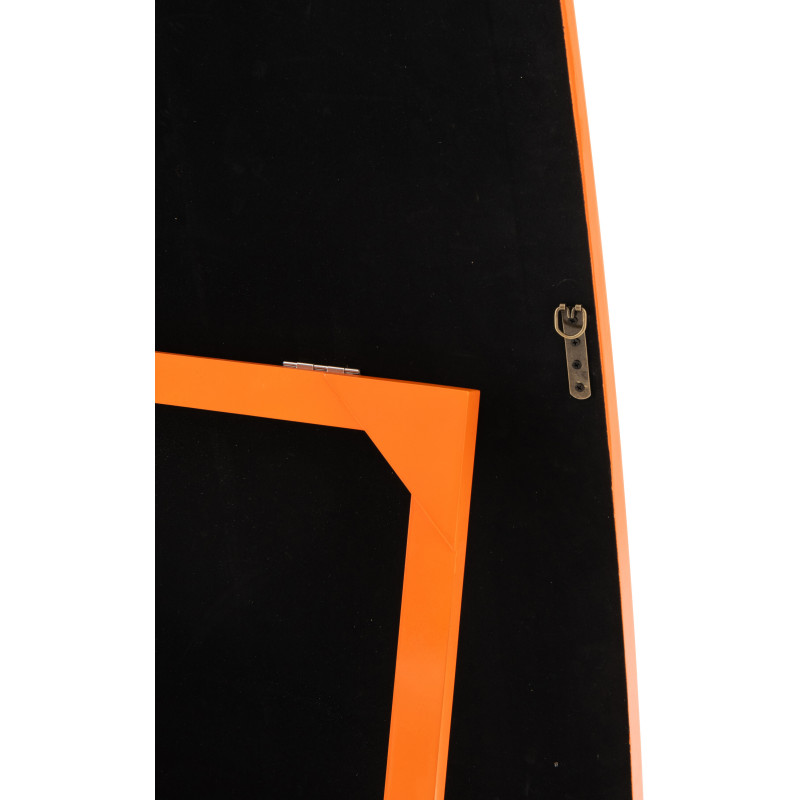 MIROIR MURAL RECT MDF/PEINT OR (80x7x180cm) 