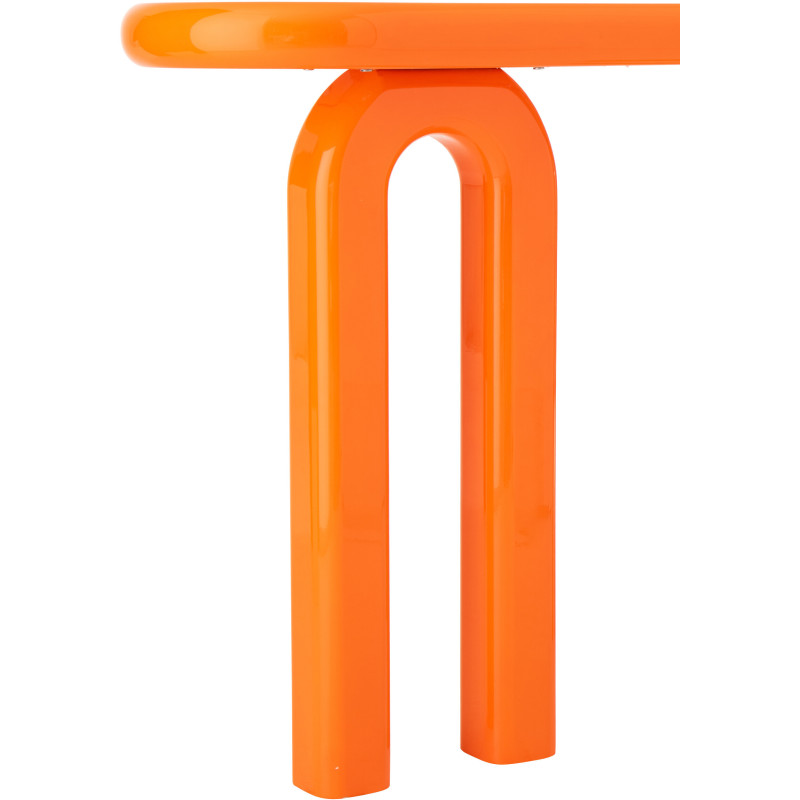 CONSOLE ARCHIE MDF/PEINTURE OR (120x35x80cm) 