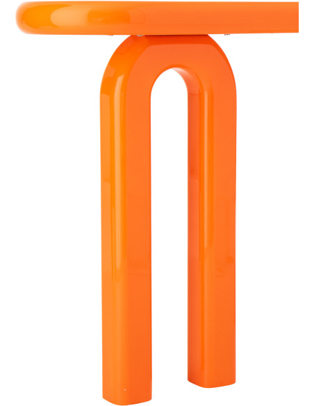 CONSOLE ARCHIE MDF/PEINTURE OR (120x35x80cm) 