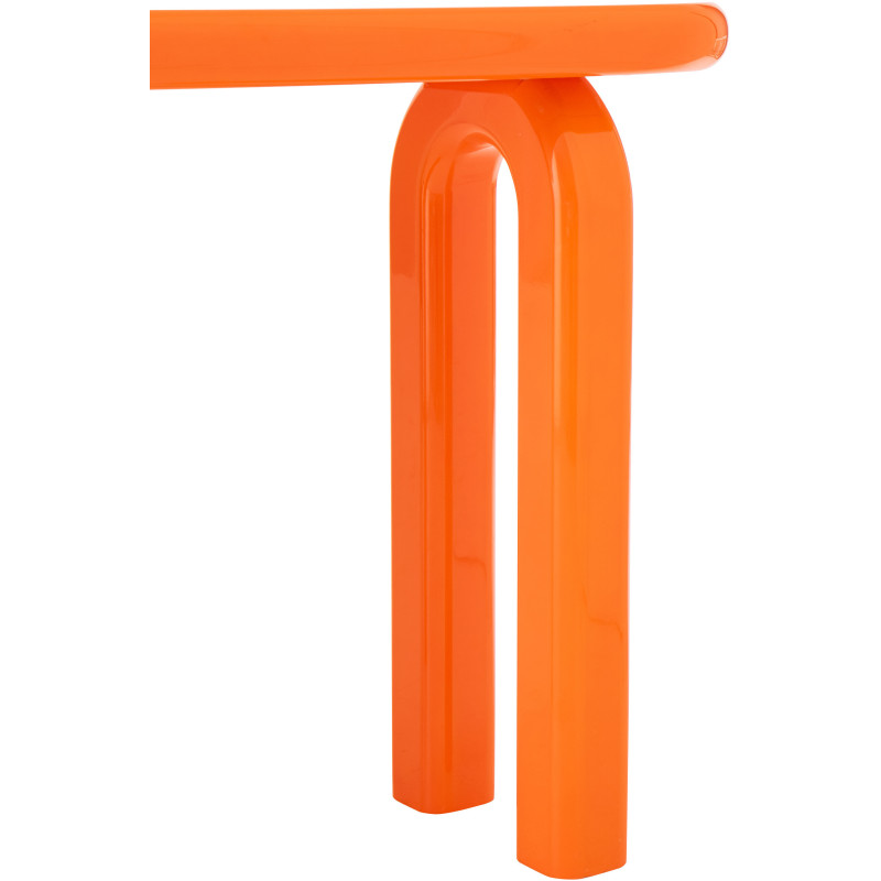 CONSOLE ARCHIE MDF/PEINTURE OR (120x35x80cm) 