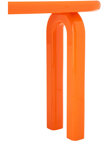 CONSOLE ARCHIE MDF/PEINTURE OR (120x35x80cm) 