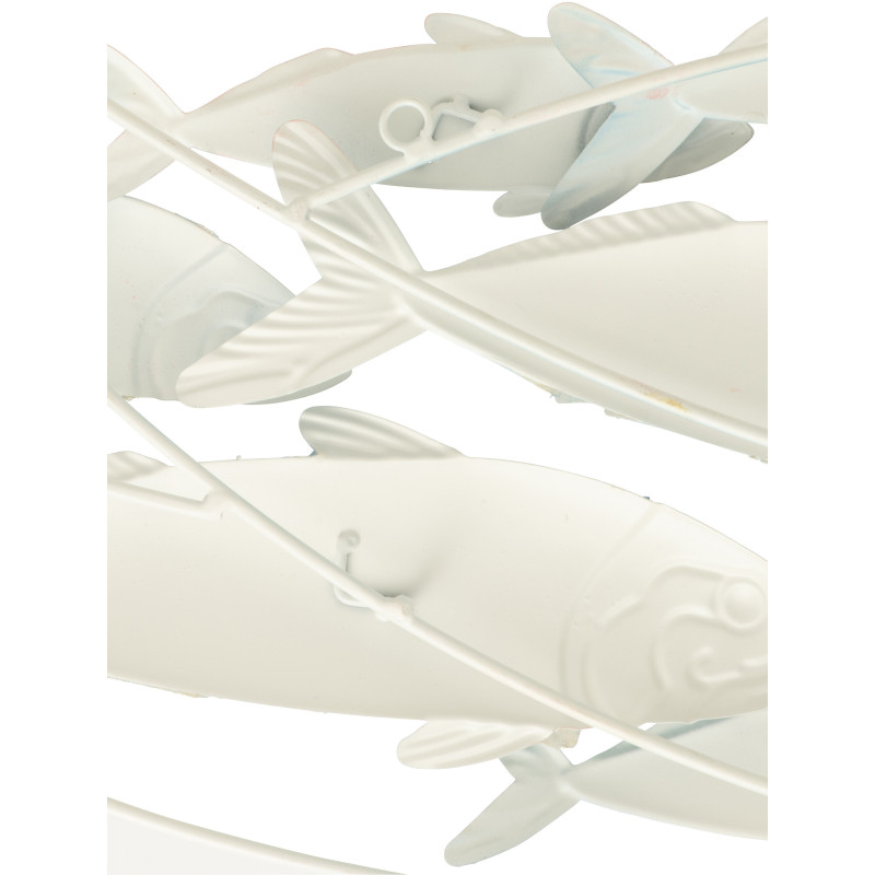 DECO MUR GOUP POISSON BL/BLA (111x3,8x52cm) 