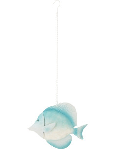 POISS LARGE SUSPENDU BL/BLA (38,7x7,6x30,5cm) 