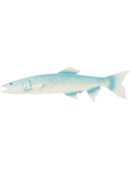 DECO MUR POISSON FER BL/BLA (59x3,8x48,2cm) 