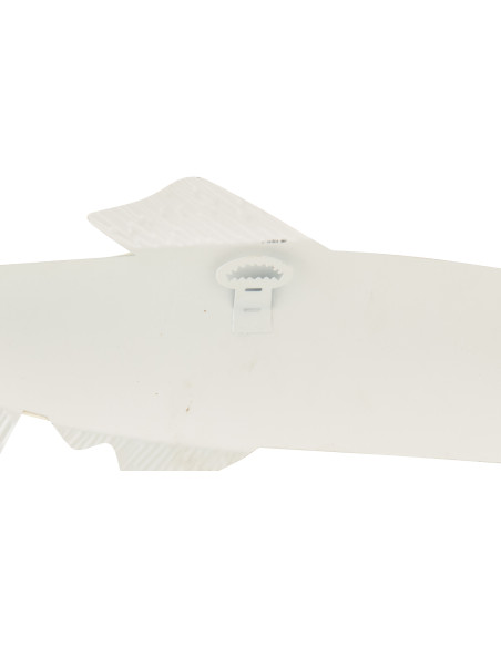 DECO MUR POISSON FER BL/BLA (59x3,8x48,2cm) 