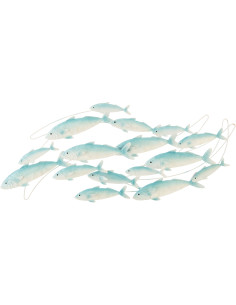 DECO MUR GOUP POISSON BL/BLA (111x3,8x52cm) 