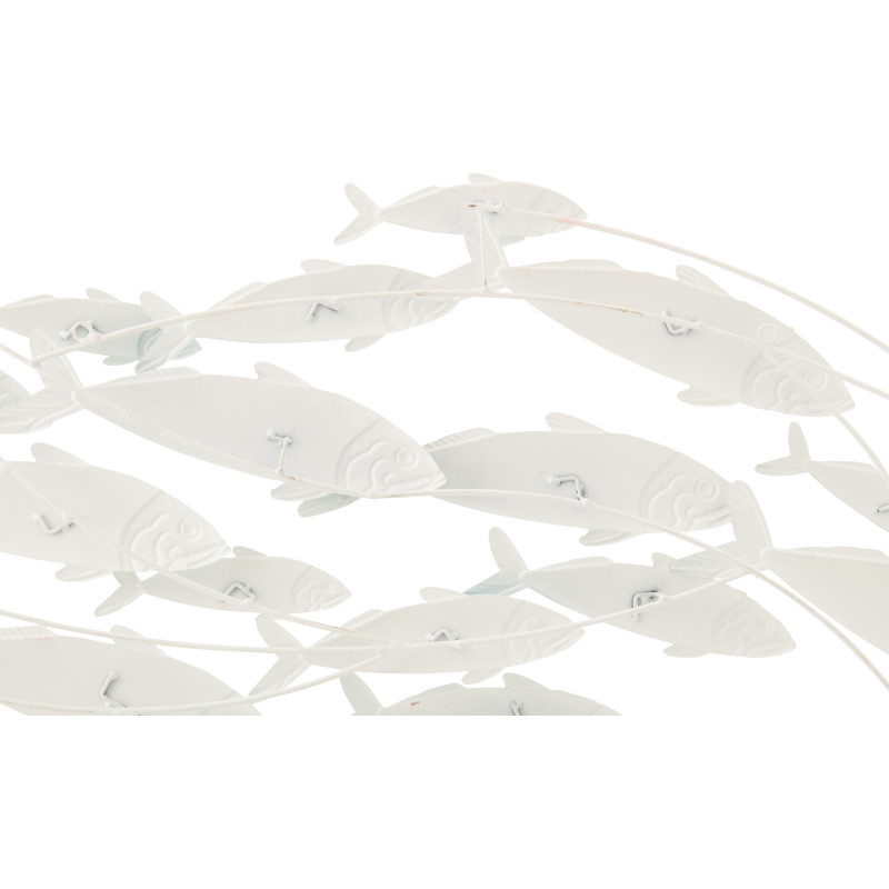 DECO MUR GOUP POISSON BL/BLA (111x3,8x52cm) 