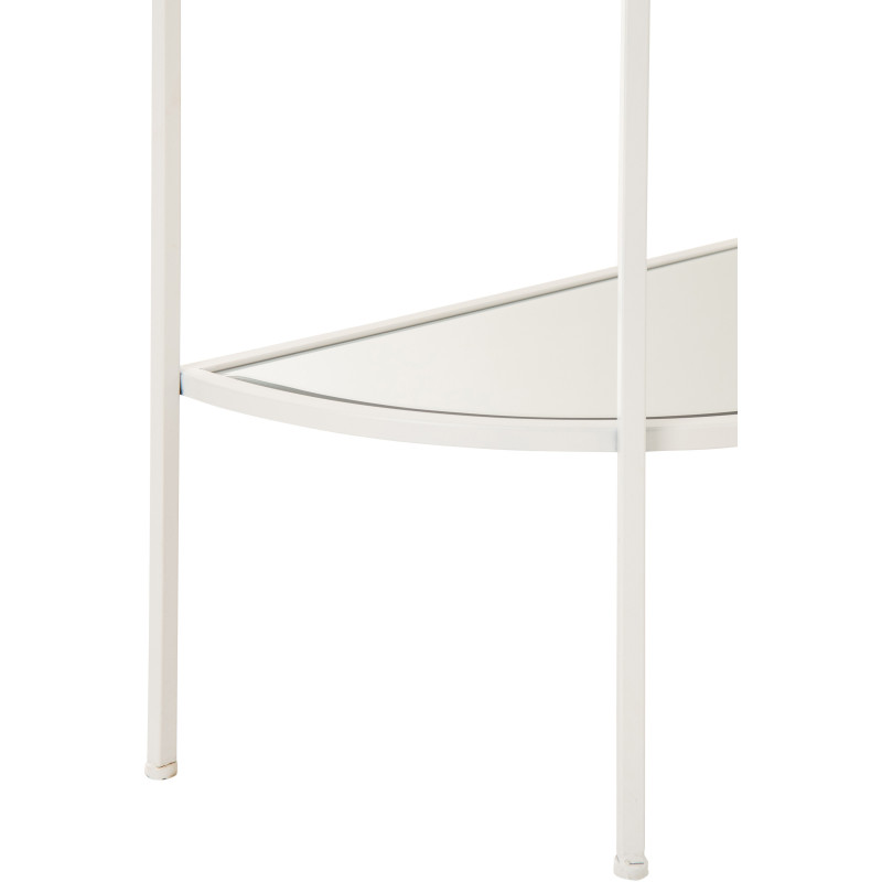 CONSOLE POISSON FER BL/BLA (80x40x80cm) 