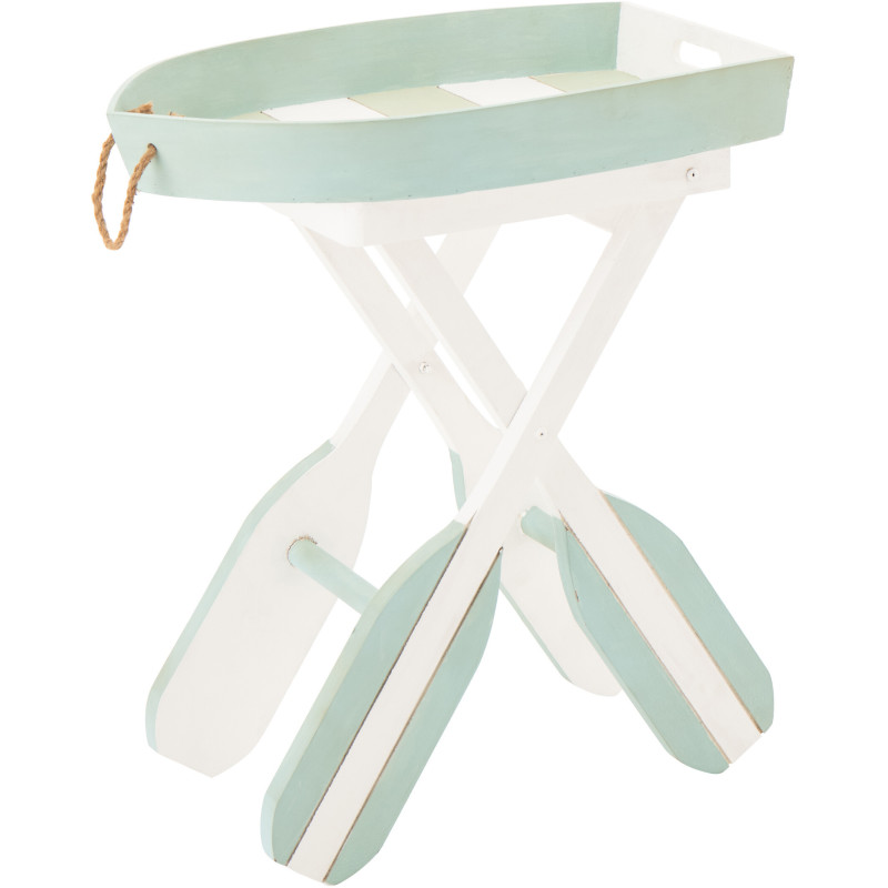 TABL APP BAT LIGN MDF BL/BLA (64x41,2x73,5cm) 