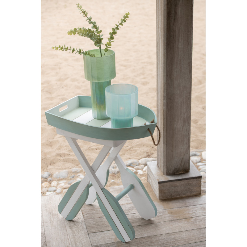 TABL APP BAT LIGN MDF BL/BLA (64x41,2x73,5cm) 