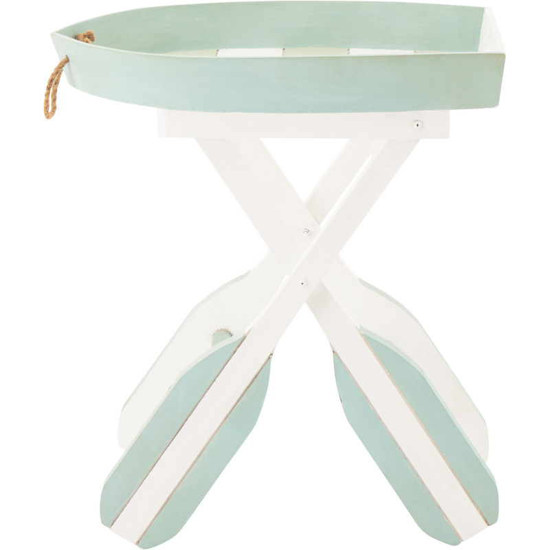 TABL APP BAT LIGN MDF BL/BLA (64x41,2x73,5cm) 