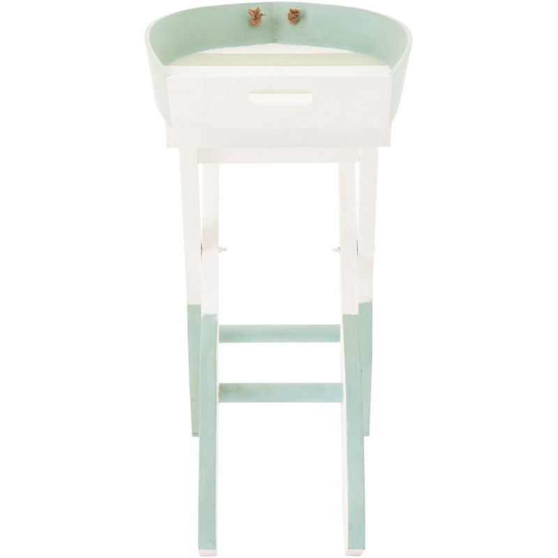 TABL APP BAT LIGN MDF BL/BLA (64x41,2x73,5cm) 