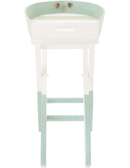 TABL APP BAT LIGN MDF BL/BLA (64x41,2x73,5cm) 