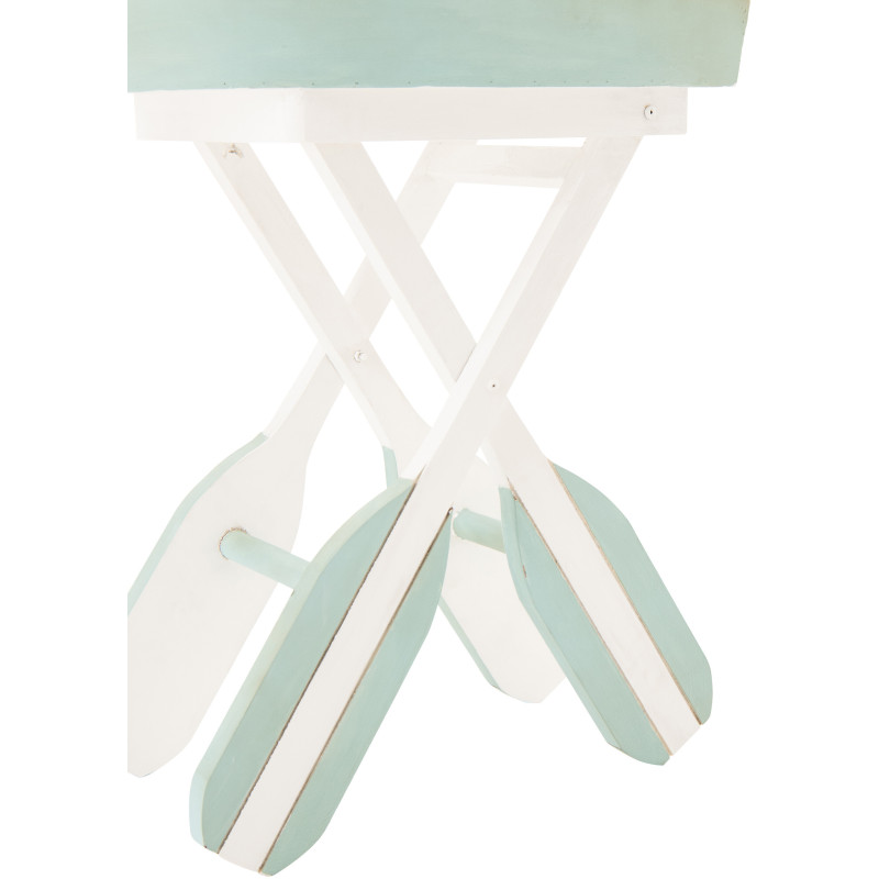 TABL APP BAT LIGN MDF BL/BLA (64x41,2x73,5cm) 