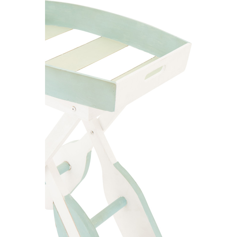 TABL APP BAT LIGN MDF BL/BLA (64x41,2x73,5cm) 