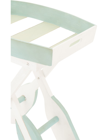 TABL APP BAT LIGN MDF BL/BLA (64x41,2x73,5cm) 