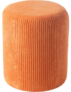 TABOURET COLORFUL MDF ORANGE (37x37x44cm) 
