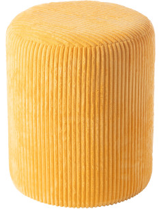 TABOURET COLORFUL MDF PÊCHE (37x37x44cm) 