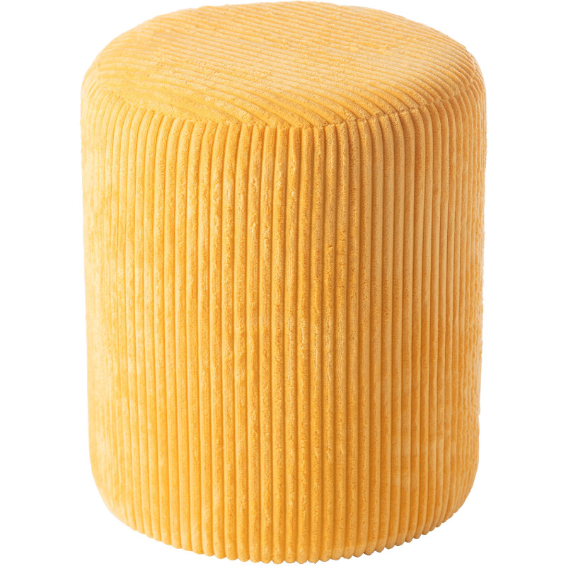 TABOURET COLORFUL MDF PÊCHE (37x37x44cm) 