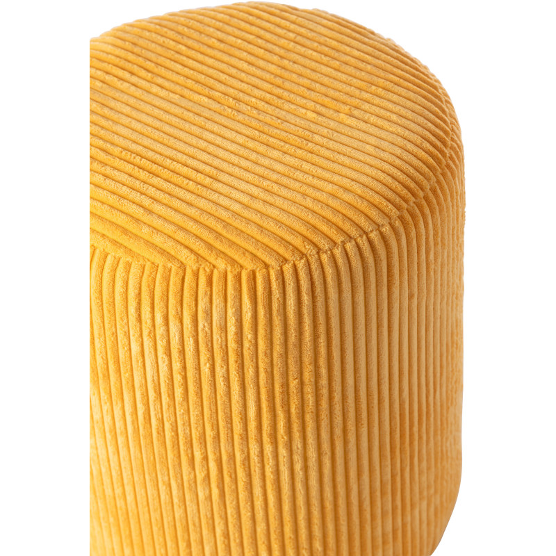 TABOURET COLORFUL MDF PÊCHE (37x37x44cm) 