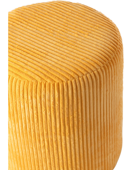 TABOURET COLORFUL MDF PÊCHE (37x37x44cm) 