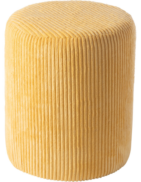 TABOURET COLORFUL MDF JAU (37x37x44cm) 