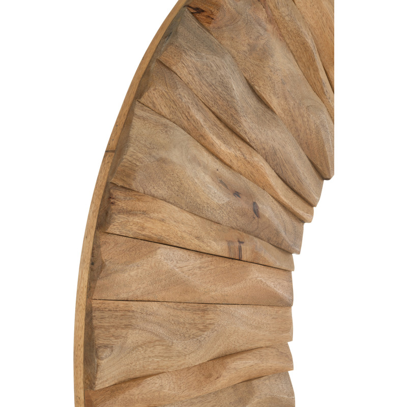 MIROIR MURAL CURVE OVA BS NAT (152x6x92cm) 
