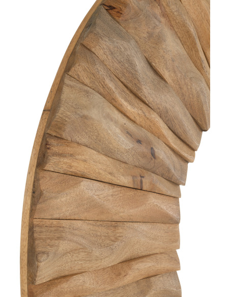 MIROIR MURAL CURVE OVA BS NAT (152x6x92cm) 