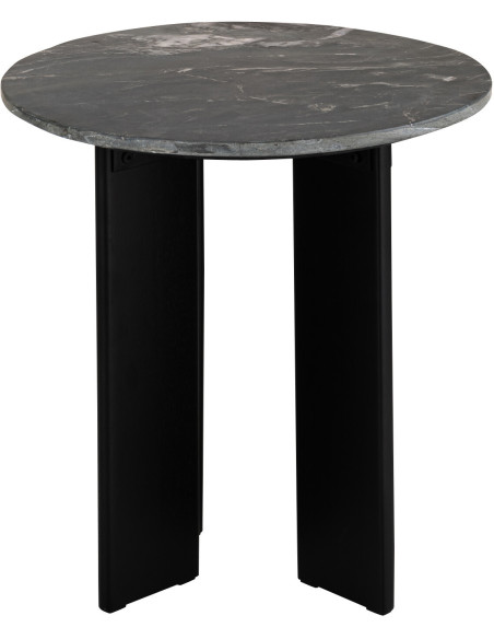 TABL APP MATHILDE MARB NOI (50x50x50cm) 