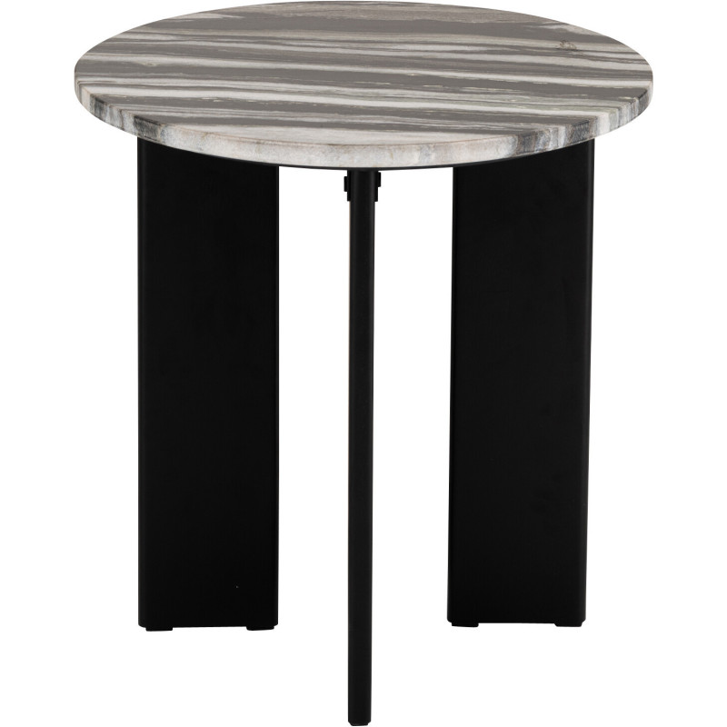 TABL APP MATHILDE NOI/GR V (50x50x50cm) 