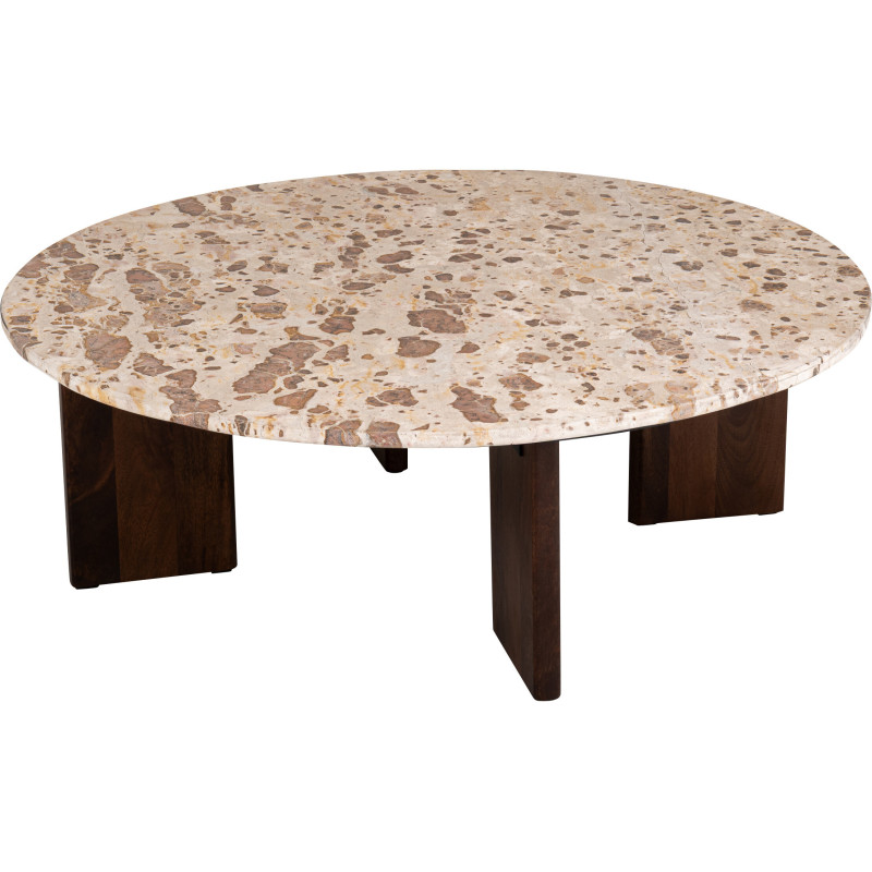 TABL BAS MATHILDE MARB NAT/BEI (90x90x30cm) 