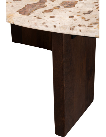TABL BAS MATHILDE MARB NAT/BEI (90x90x30cm) 