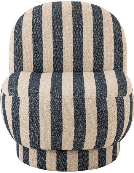 CHAISE LONGUE LIGN TISS BL/BLA (72x64x76cm) 