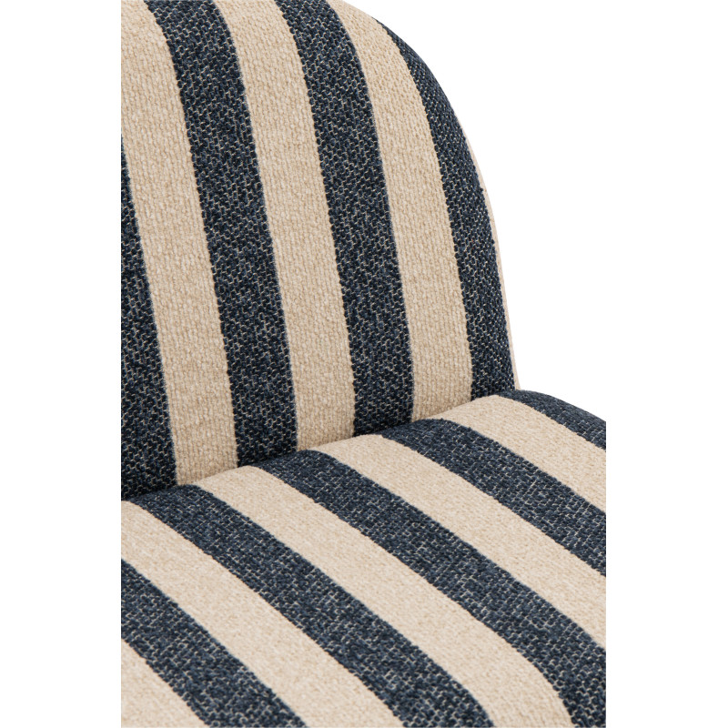 CHAISE LONGUE LIGN TISS BL/BLA (72x64x76cm) 