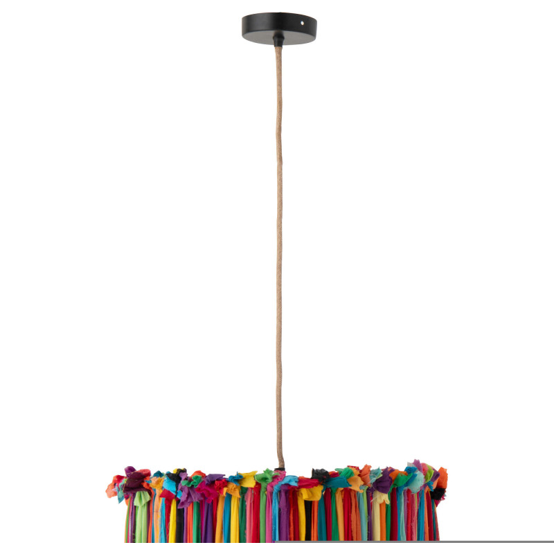 ABAT-JOUR CHINDI FER MULTI L (45x45x45cm) 