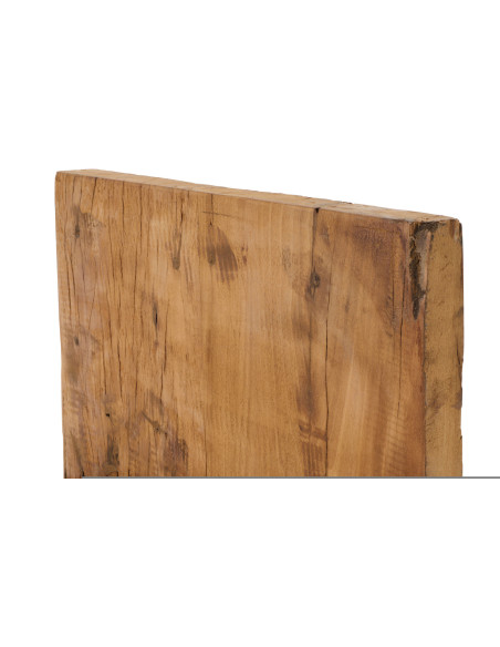 Étagère rustique chic 4 niveaux Bois de manguier Naturel Hugo J-Line - 5
