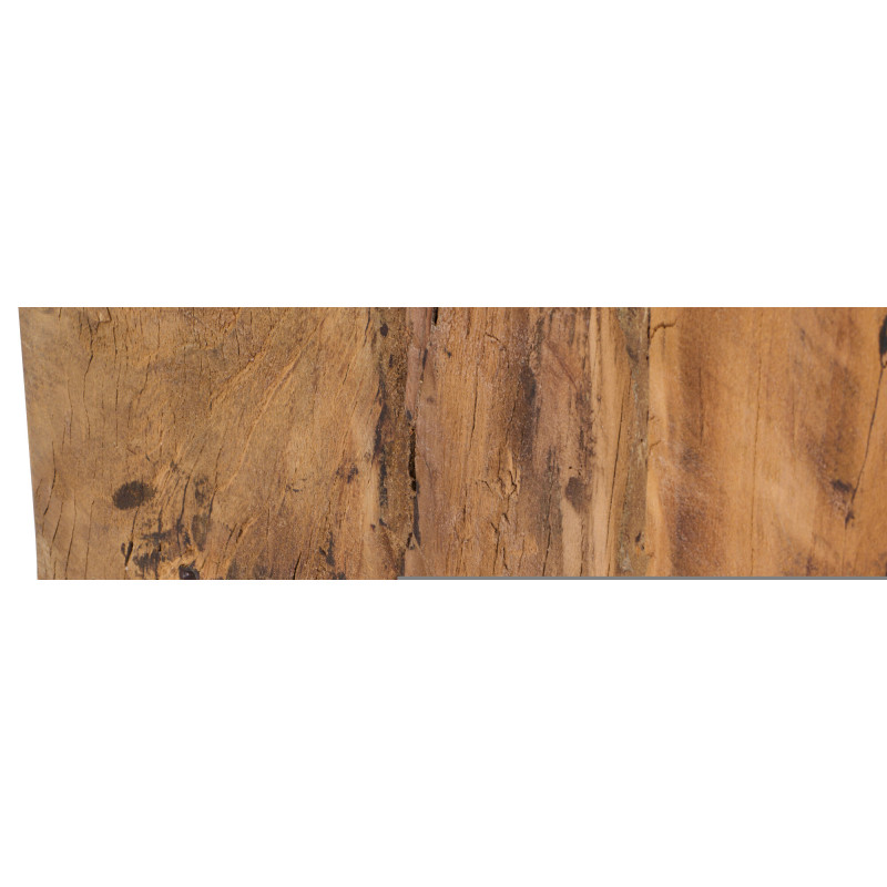 Étagère rustique chic 4 niveaux Bois de manguier Naturel Hugo J-Line - 6