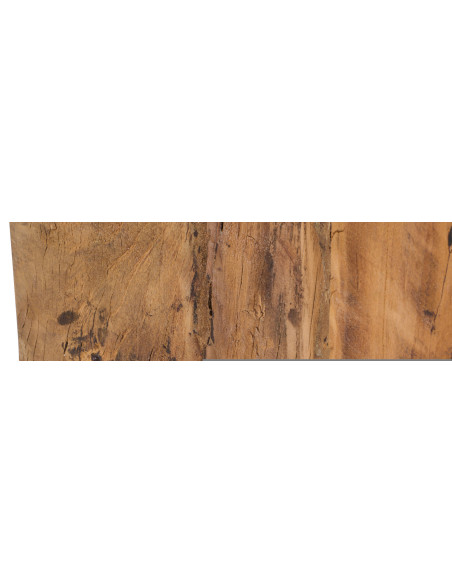 Étagère rustique chic 4 niveaux Bois de manguier Naturel Hugo J-Line - 6