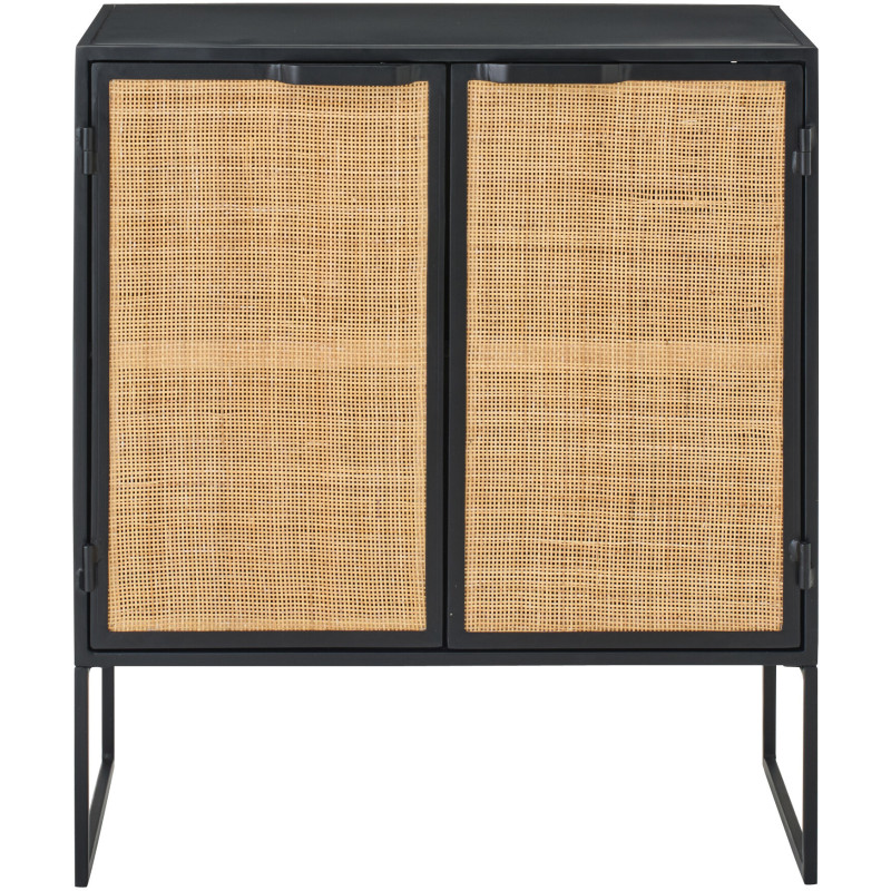 MEUB PANNEAU ROSEAU NOI/NAT (78,5x40x89cm) 