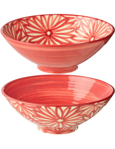 BOL LEBRILLO+FLRS ROU ASS2 (40x40x15cm) 