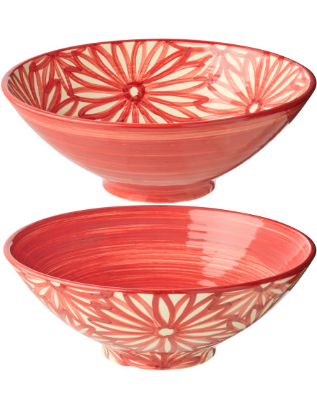 BOL LEBRILLO+FLRS ROU ASS2 (40x40x15cm) 