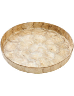 PLAT DECO COQUIL MAR S (25x25x3cm) 