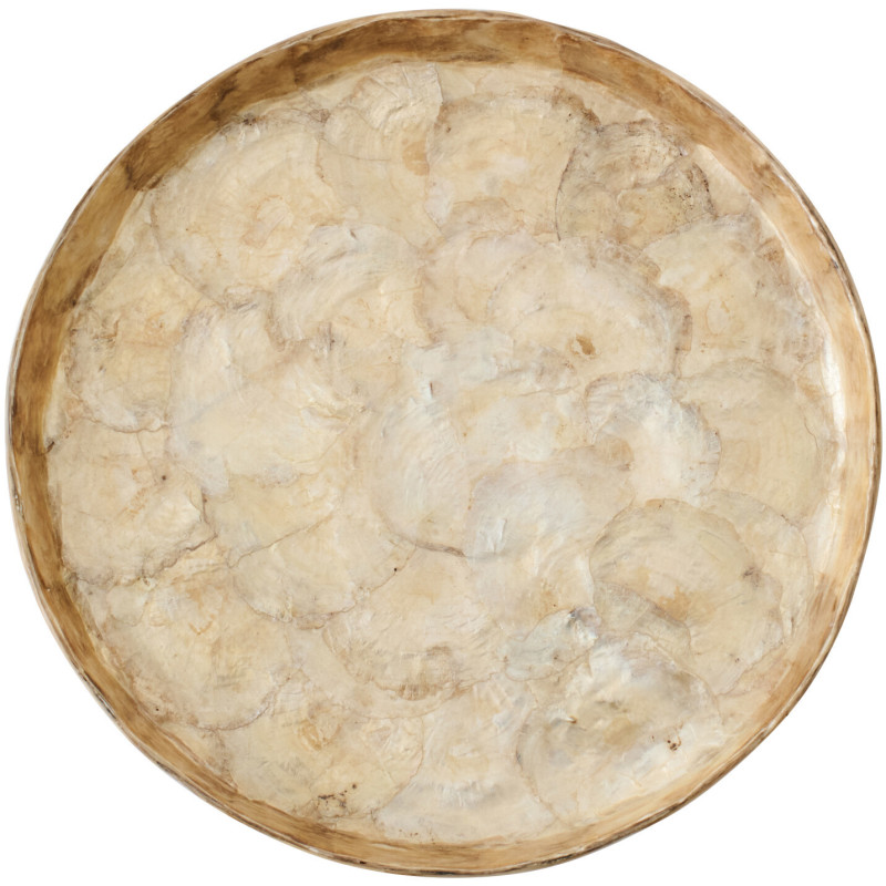 PLAT DECO COQUIL MAR S (25x25x3cm) 