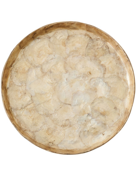 PLAT DECO COQUIL MAR S (25x25x3cm) 