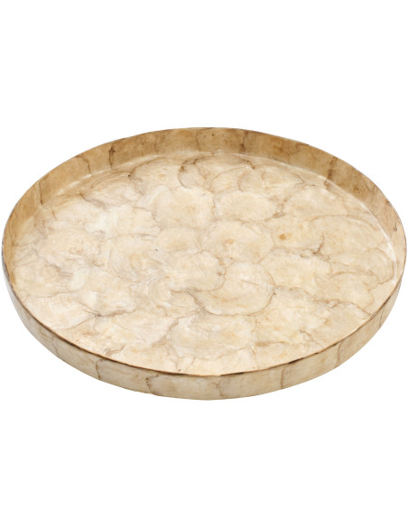 PLAT DECO COQUIL MAR L (33x33x3cm) 