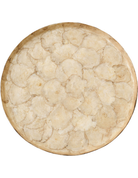 PLAT DECO COQUIL MAR L (33x33x3cm) 