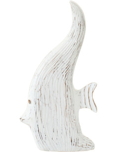 POISSON ANTIQUE ALBA BLA S (20x6x38cm) 