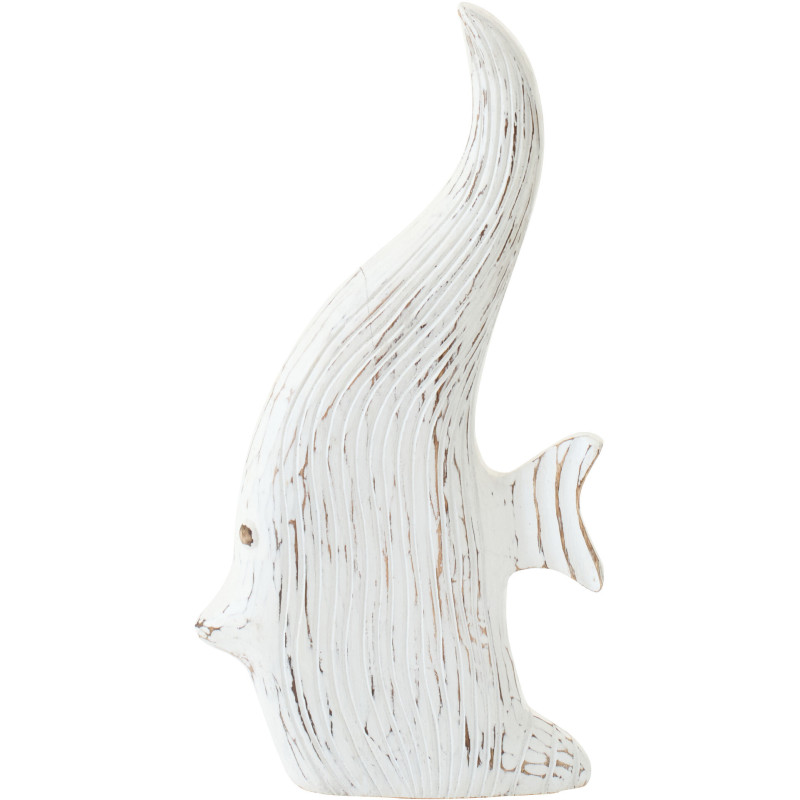 POISSON ANTIQUE ALBA BLA S (20x6x38cm) 