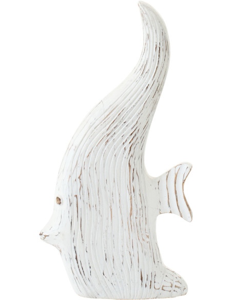 POISSON ANTIQUE ALBA BLA S (20x6x38cm) 