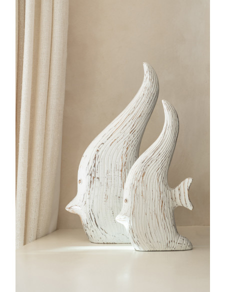 POISSON ANTIQUE ALBA BLA S (20x6x38cm) 